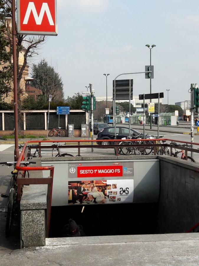 Grazioso Bilocale A 100 Mt Dalla Metropolitana Sesto San Giovanni Εξωτερικό φωτογραφία